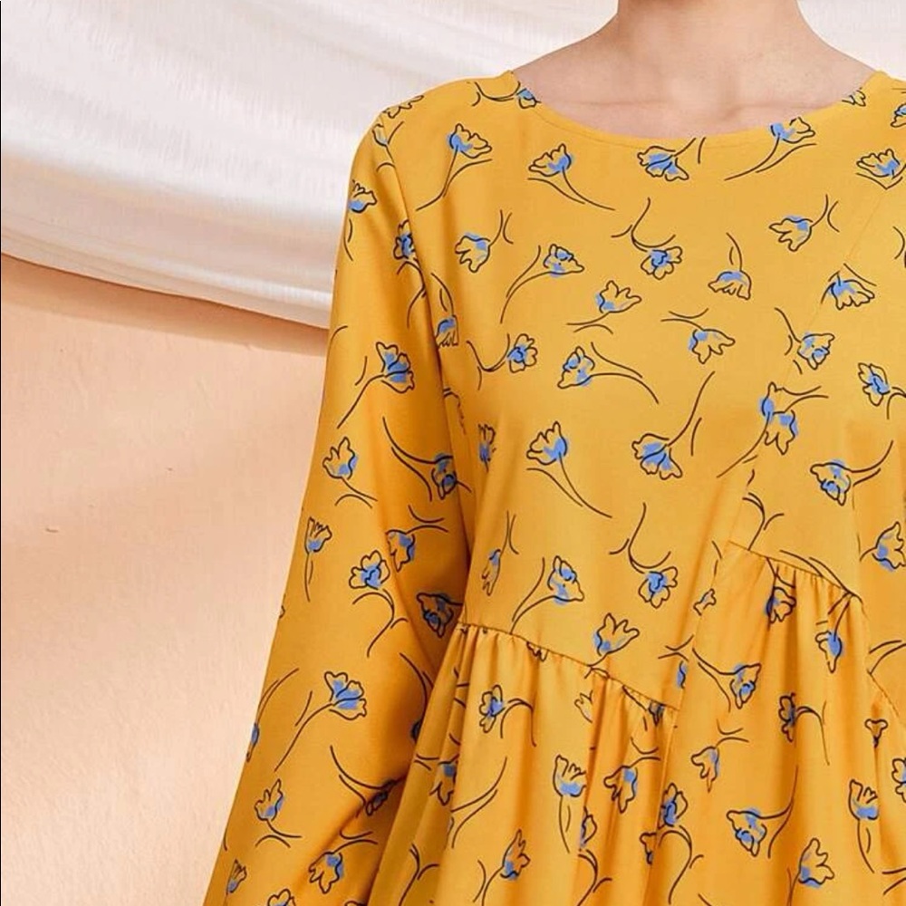 Yellow Maxi Dress - Picture 3 of 6
